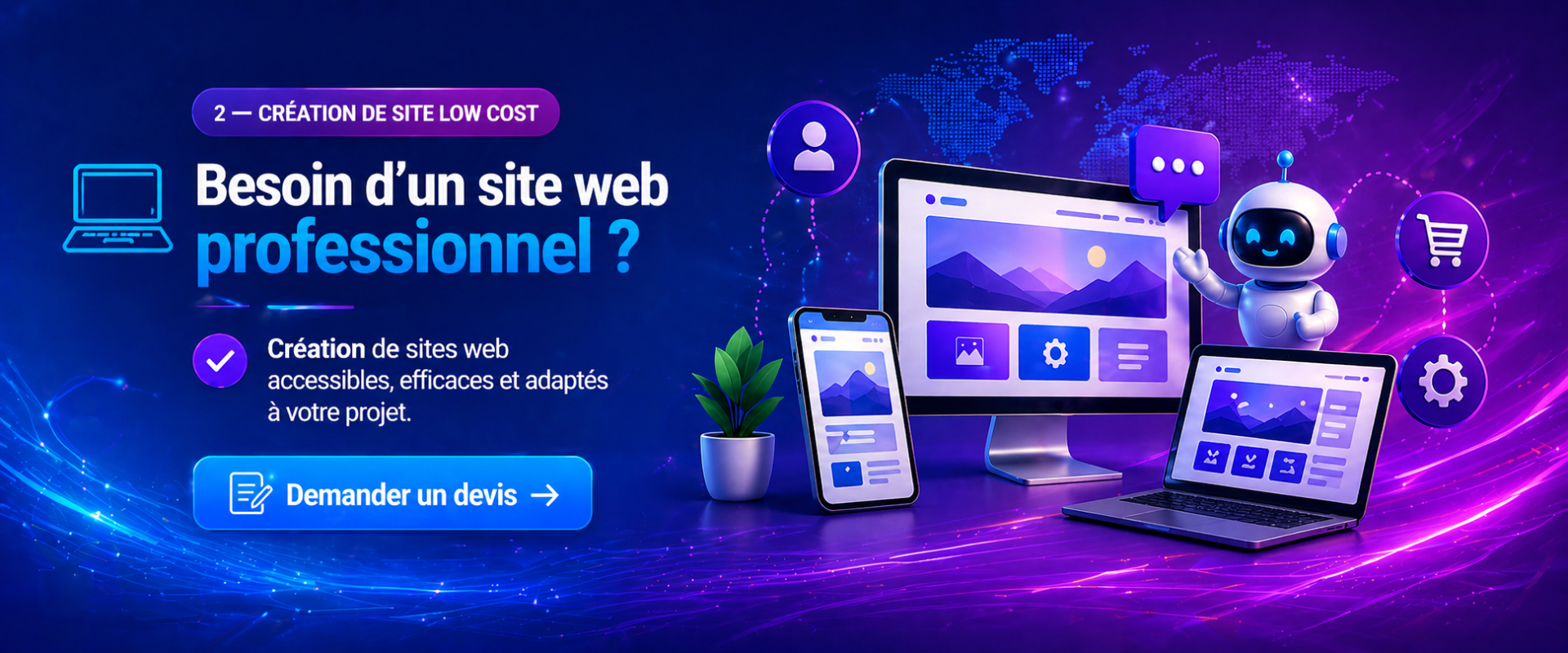 Création de sites web